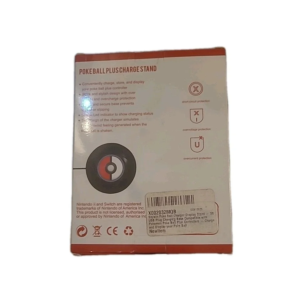 Pokeball Plus Controller Charging/Display‎ Stand NEW Designed For Switch